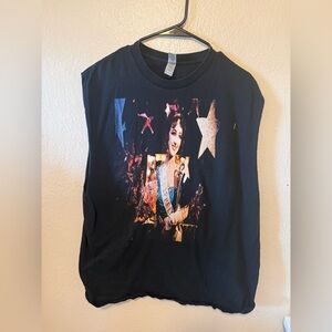 Chappell Roan Black Sleeveless Shirt